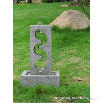 geometry shape internal flowing solar fountain